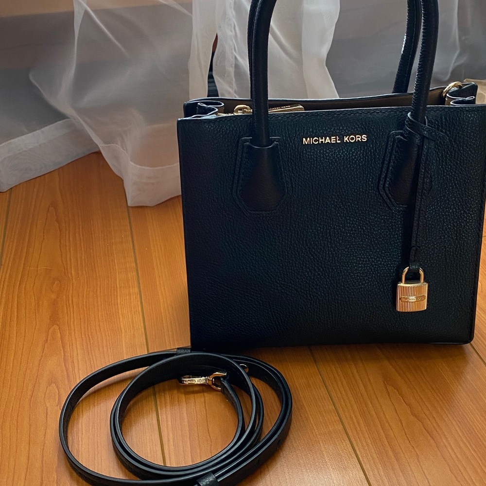 Michael Kors Black Small Merced Bag